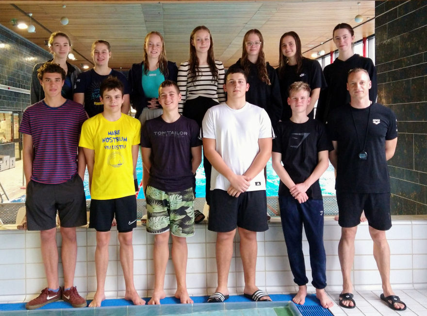 Das SVNB-Wettkampfteam in Lahr